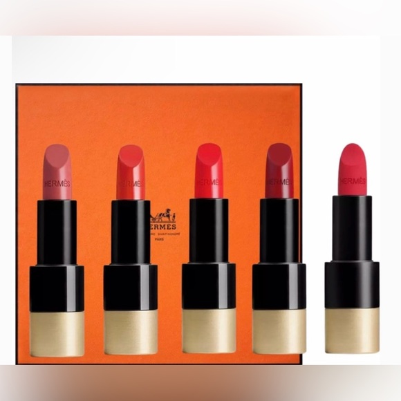 NIB HERMES 5 PIECE LIPST GIFT SET - Picture 3 of 4
